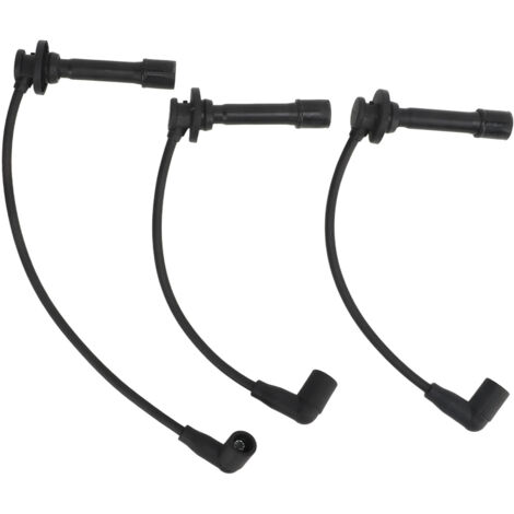 Kit de fils de bougie d'allumage, 3 pièces, Installation facile, remplacement MIA11722 pour John Deere 825i S4
