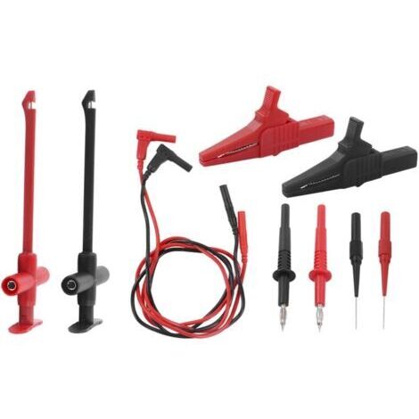 Kit de fils de Test multimètre, pince Crocodile, sonde fiche banane pour réparation électronique JT8001-1