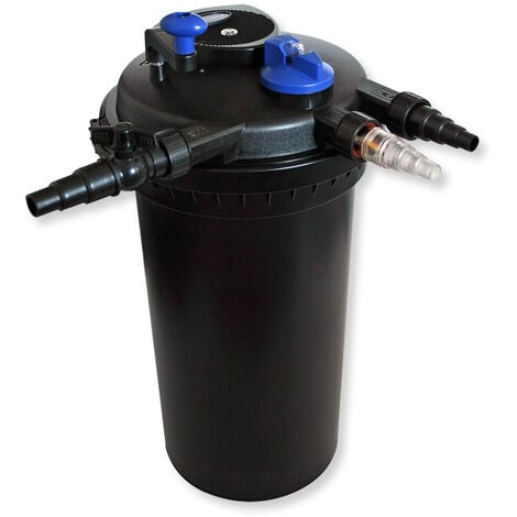 Kit de filtración estanque a presión 30000L clarificador UVC 18 W 70 W bomba Éco ecumeur