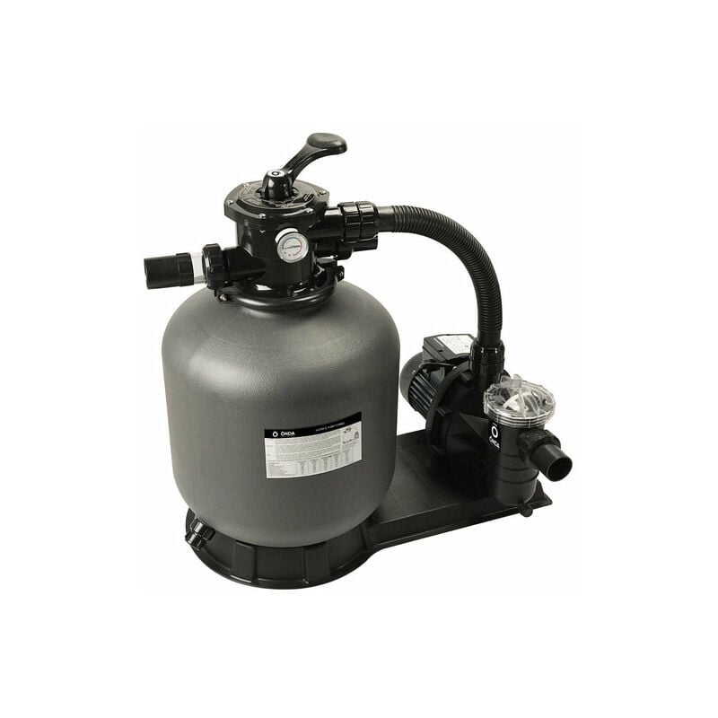 Kit de filtration piscine hors-sol Onda 6 m³/h - 400mm