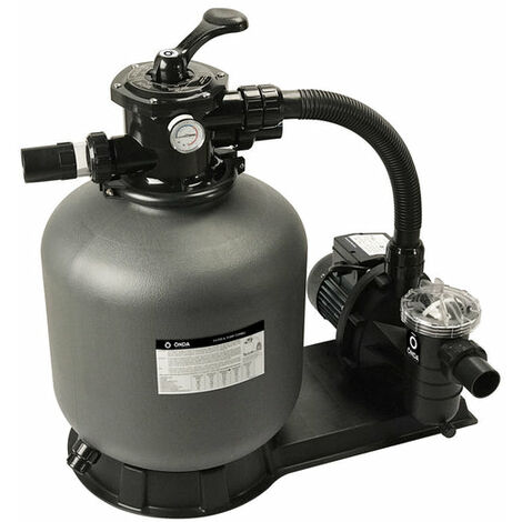 Kit de filtration piscine hors-sol ONDA - 6 m³/h - 400mm