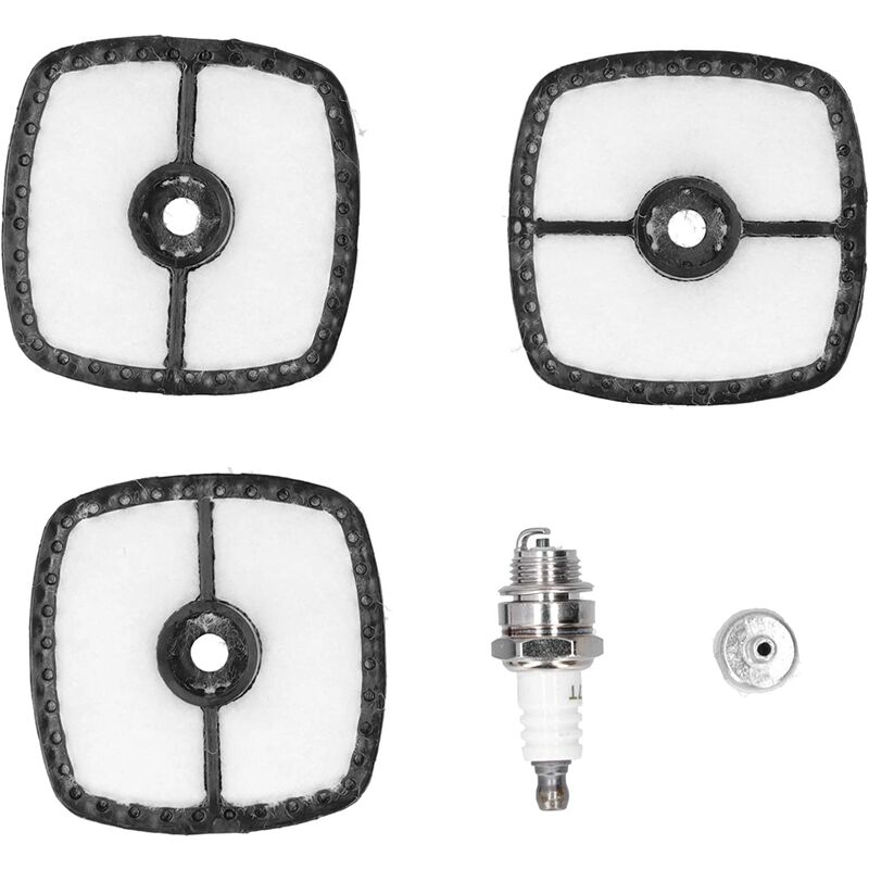 Kit de filtre à air en plastique remplacement du ventilateur de coupe pour 90074 90152 SRM211 SRM210 SRM225 SRM211 GT200 GT225 GT201 PB200 (5 pièces)