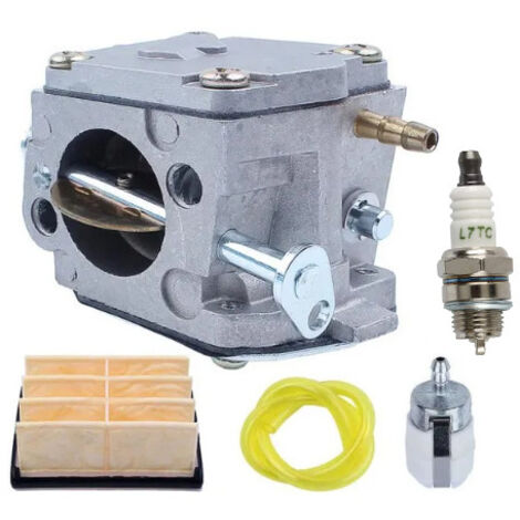 Kit de filtre à air HS254B compatible avec les carburateurs des tronçonneuses Husqvarna 61, 266, 268, 272 et 272XP.