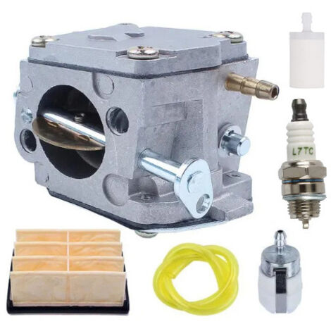 Kit de filtre à air HS254B compatible avec les carburateurs des tronçonneuses Husqvarna 61, 266, 268, 272 et 272XP.