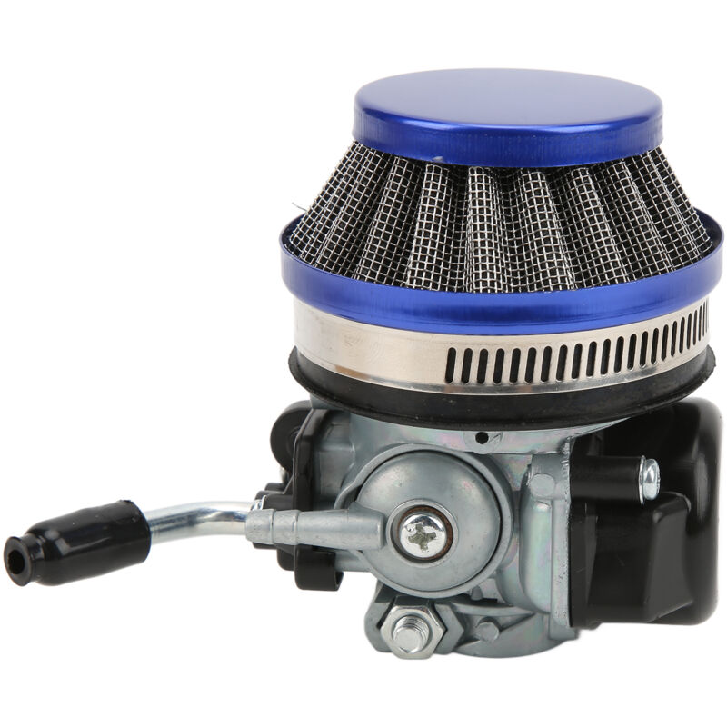 Forehill - Kit de filtre à air pour carburateur 19mm en alliage d'aluminium pour moteur 2 temps de bicyclette motorisée