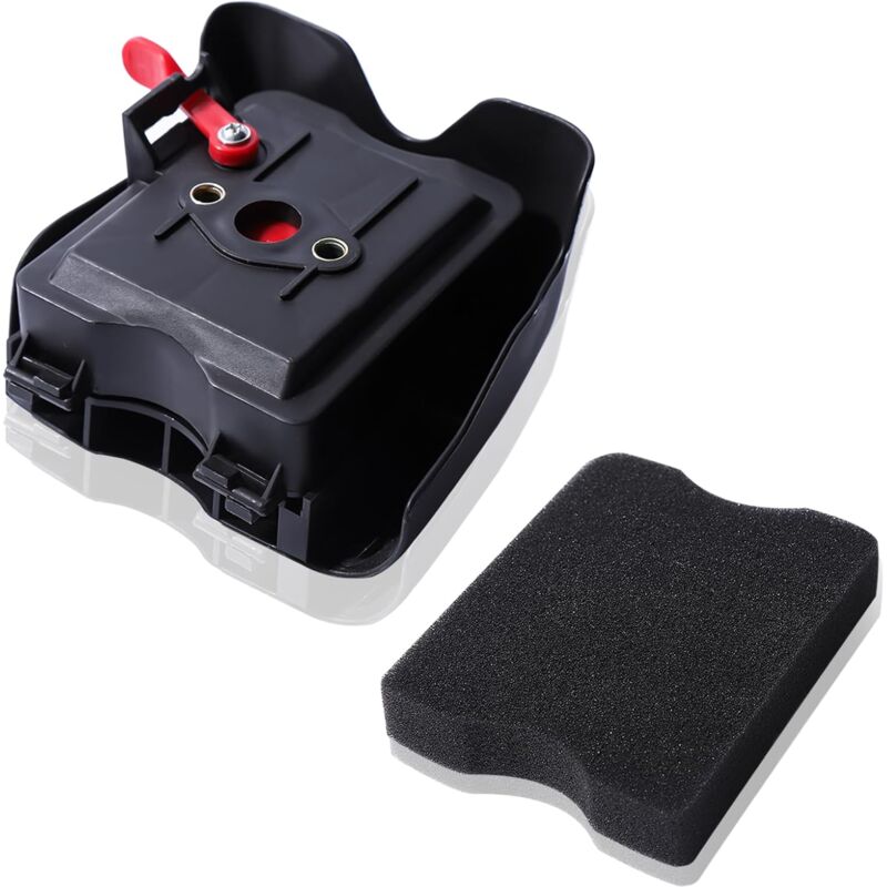 Kit de filtre à air pour moteur de débroussailleuse Accessoire de filtre à air pour coupe-bordures (2 pièces)