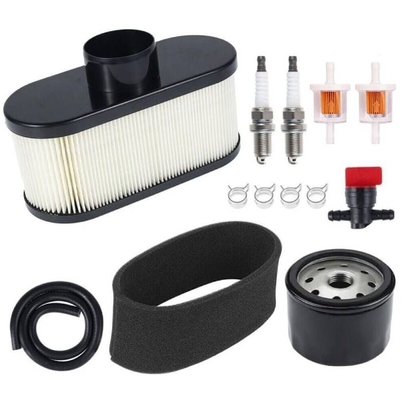 Coocheer - Kit de filtre à air pour tondeuse à gazon Kawasaki FR651V FR691V FR730V FS481V, filtre à huile 49065-7007 49065-0721 11013-0752
