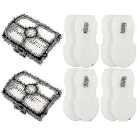 Kit de filtre de remplacement pour aspirateur balai filaire Stratos Ultralight Duoclean Powerfins Hz3000 Hz3002