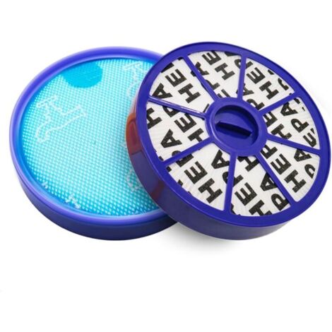 Kit de filtre HEPA lavable Compatible avec aspirateur pour Dyson DC19 DC20 DC21 DC29