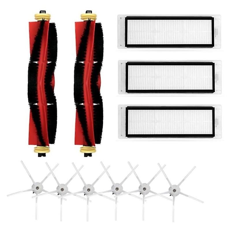Kit de filtre Hepa pour brosse principale et brosse latérale pour robot aspirateur Mi 1s pour S50 S51 S55 S6 T4 T6 T60 T61 T65 p