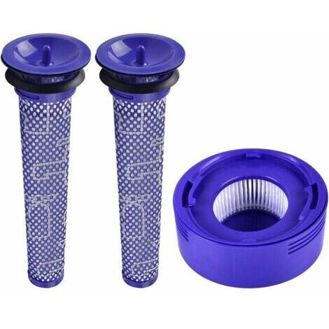 Kit de Filtre pour Dyson V8 V7 Absolute Animal Aspirateur, HEPA Filtre Accessoire de Rechange
