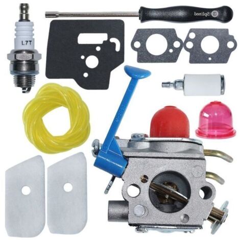 Kit de filtre pour tube de carburateur pour débroussailleuse Husqvarna 28cc 124L 125L 125LDX 128C 128L 128LD 128R 128-AquaForge