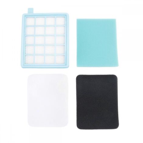 Kit de filtres compatible avec les aspirateurs Philips PowerPro Active et Compact. (Équivalent à FC8058/01)-AquaForge