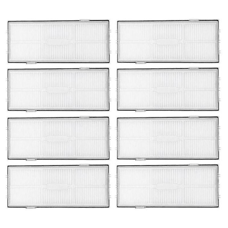 Kit de filtres de rechange pour aspirateur robot 8 pièces pour S8