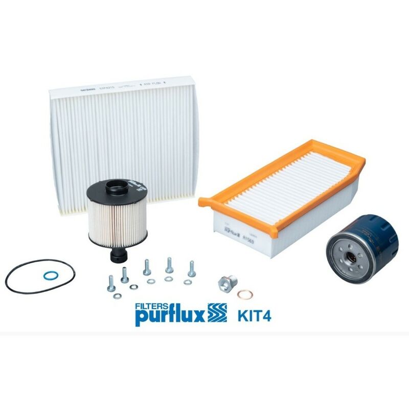Kit de filtres Purflux Captur Clio iv 1.5Dci Duster Logan Sandero 1.5 Dci