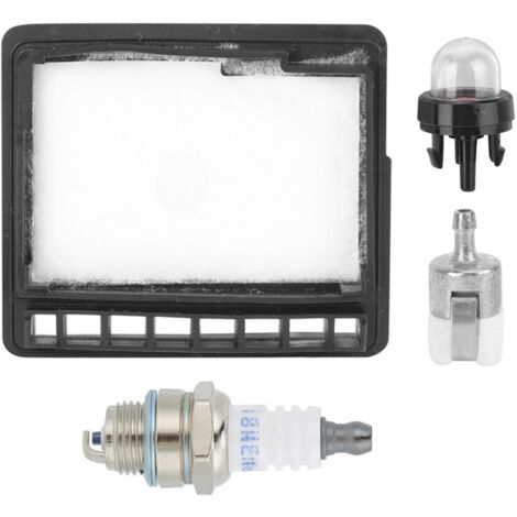 Kit de filtro de aire, bujía y bombilla de cebado para motosierras Echo CS3000, CS-3450 y CS340.