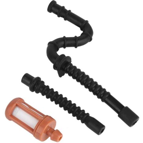 Kit de filtro de combustible, repuesto de tubería de goma, compatible con motosierra Stihl 024, 026, MS240 y MS260.