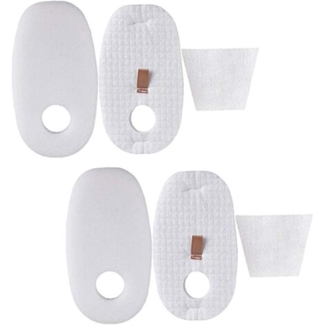 Kit de filtro de espuma para aspiradoras Shark Rocket Deluxe Pro HV319Q, HV320, HV320W, HV321, HV322, HV324Q, HV325, HV330, UV422 UV422CCO True Pet, piezas de repuesto 1080FTV3 46 y 1084FTV320