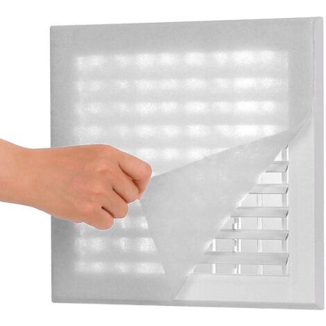 Kit de filtros de ventilación para entradas de aire de calefacción y rejillas de aire acondicionado Filtro de aire de algodón electrostático