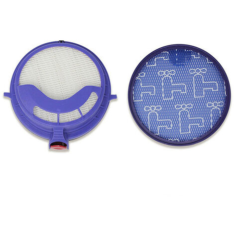 Kit de filtros HEPA delantero y trasero para aspiradoras Dyson DC25