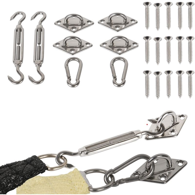 Mucola - Kit de fixation 8 pièces accessoires pour store kit de fixation montage