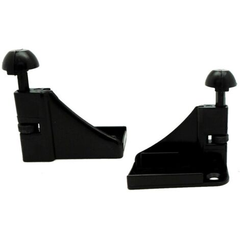 Kit de fixation de moustiquaire en noir MICEL 68243