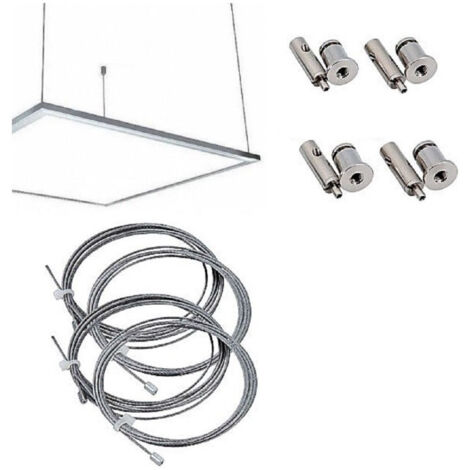 Kit De Fixation De Suspension Pour Panneau Led 60x30 120x30 60x60