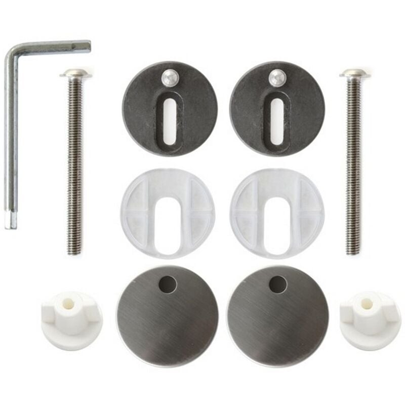 Olfa - Kit de fixation déclipsable 2015 à descente manuelle pour abattant Ariane, Veneto, Aliance et Wood Slim