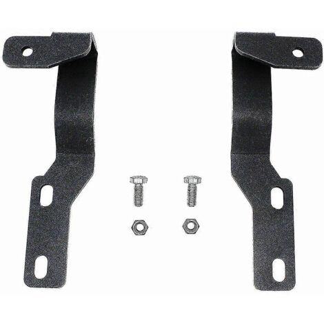 Kit de fixation métallique pour phares LED sur capot / supports de phares de capot pour modèles 2005-2015