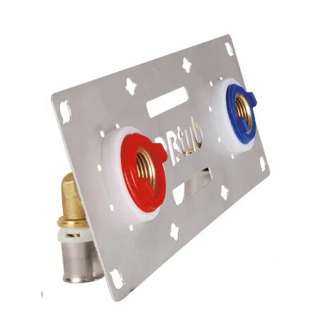 Kit de fixation multicouche diamètre 16mm pour robinetterie murale.