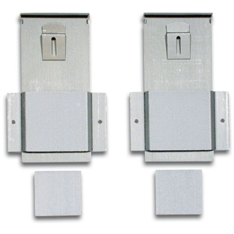 Kit de fixation murale invisible anti-mouvement pour miroir, enseigne, Dibond - Charge maxi 24 kg - vitofix