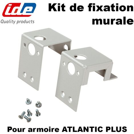 Kit de fixation murale pour coffret Atlantic Plus - Nb de pièces - Kit de fixation murale 2 pièces