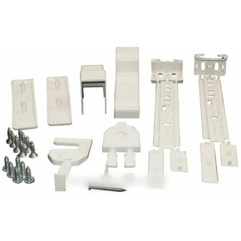 KIT DE FIXATION PORTE A GLISSIERES POUR REFRIGERATEUR BOSCH
