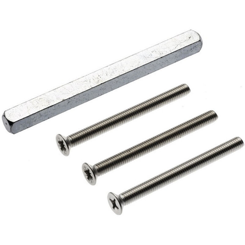EDI - Kit de fixation porte Nr.30 63-67mm M6x75 carré.8x130mm