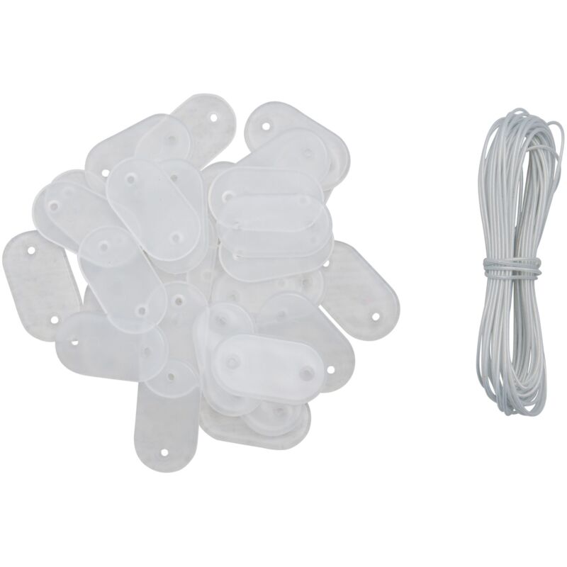 Kit de fixation pour brise-vues et canisses