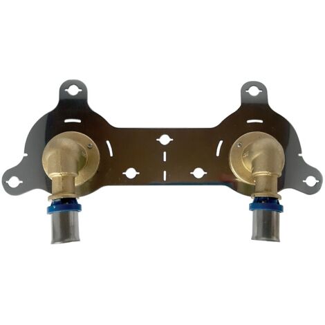 Kit de fixation pour cloison à sertir Acoplaq diamètre nominal16 et femelle 1/2''(15x21) - THERMACOME