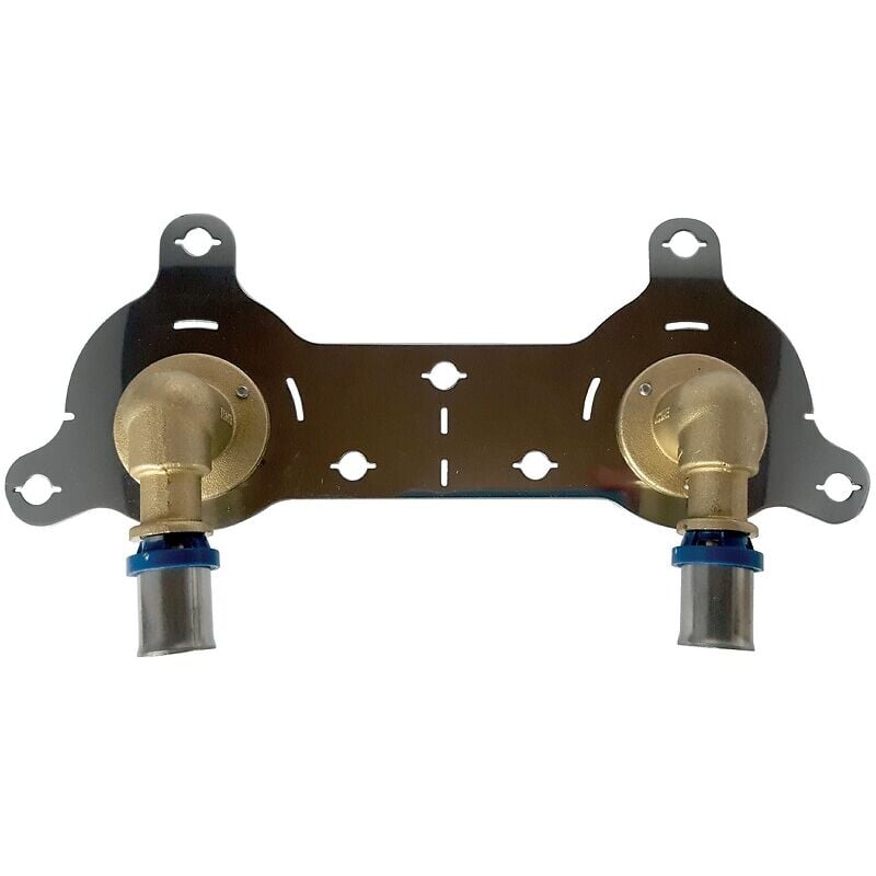 Kit de fixation pour cloison à sertir Acoplaq diamètre nominal16 et femelle 1/2''(15x21) Thermacome