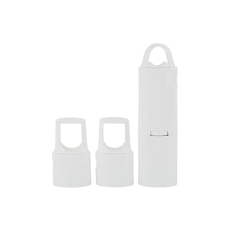 Kit de fixation pour radiateur de salle de bain jessica couleur blanc ral 9016