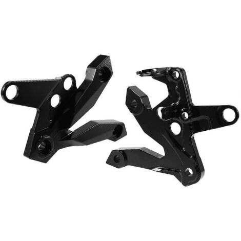 Kit de fixation pour repose-pieds avant compatible avec le système de support.