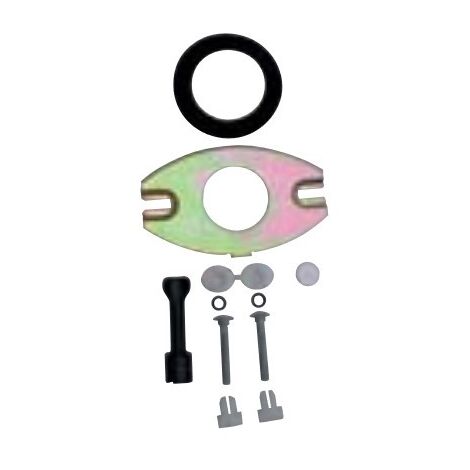 Kit de fixation pour réservoir de toilettes – Accessoire de fixation pour abattant – Installation rapide et facile – Compatible avec modèles Jacob Delafon