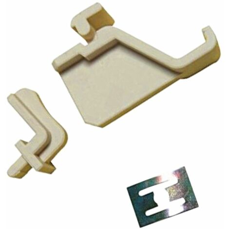 Kit de fixation résistance d'origine (481231038995, W10909479) Four micro-ondes BAUKNECHT, IGNIS, IKEA WHIRLPOOL, KITCHENAID, WHIRLPOOL