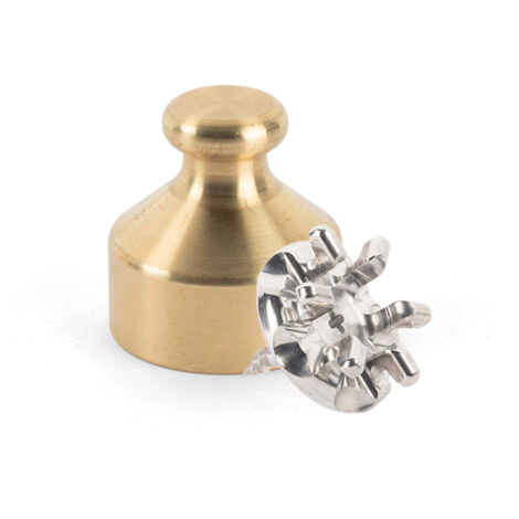 Kit de Fixation : Vis placo Longueur 16 mm Alu + Suspension classique Laiton - L'Attachante