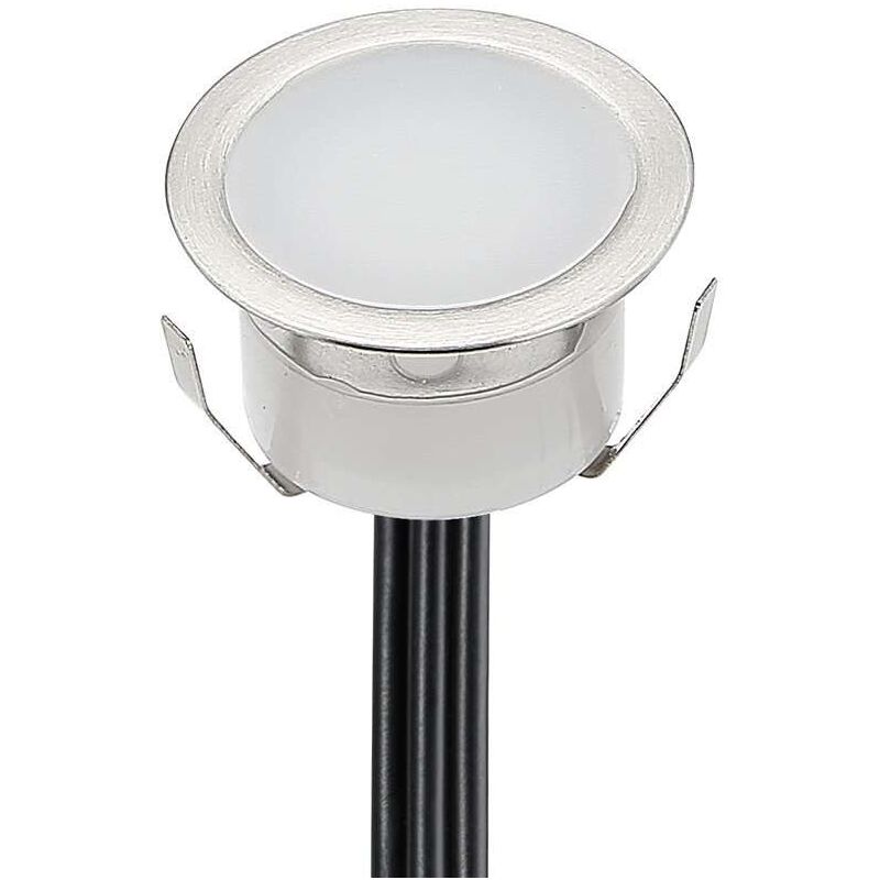 Leclubled - Kit de pequeñas manchas led 0.3W Exterior incorporada Blanc Chaud (2700K) - 26 puntos led