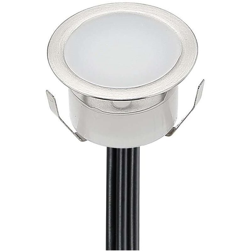 Leclubled - Kit de pequeñas manchas led 0.3W Exterior incorporada Blanc Froid (6000K) - 51 led spots