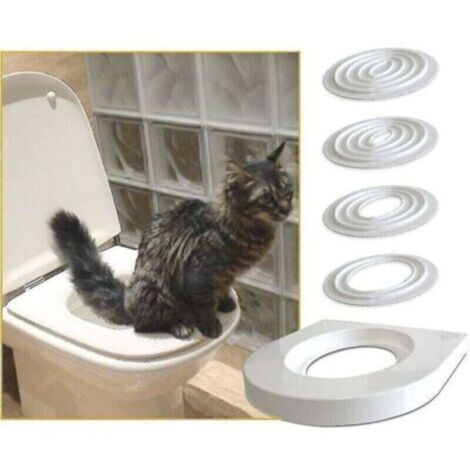Kit de formation aux toilettes pour chat - Système de formation aux toilettes pour animaux de compagnie - Tapis de bac à litière pour chiots