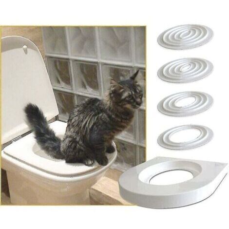 Kit de formation aux toilettes pour chat - Système de formation aux toilettes pour animaux de compagnie - Tapis de bac à litière pour chiots