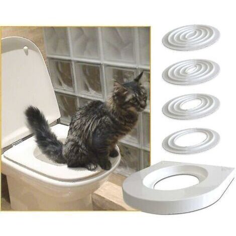 Kit de formation aux toilettes pour chat, système de formation aux toilettes pour animaux de compagnie, tapis de bac à litière pour chiots