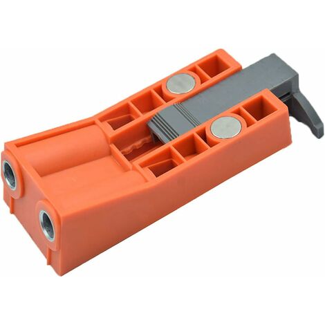 Kit de gabarit de perçage de trous de 15 degrés pour le travail du bois, gabarit de perçage oblique, kit de guide de perçage d'angle de menuiserie, gabarit localisateur de trou positionneur de trou，1