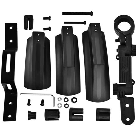 Kit de Garde-Boue Rapide pour Vélo, Protège Pneus Avant Arrière, Équipement Cyclisme Extérieur