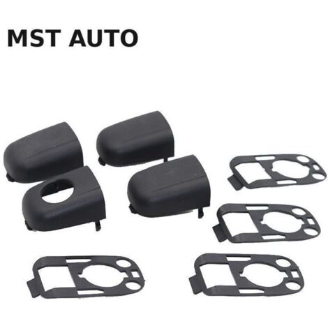 Kit de Garniture de Capuchon D'ExtréMité de PoignéE de Porte de Voiture avec Bouchon 9101AA pour 307 C2 C3，